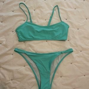 Bikini Set Sky blue Top and bottom - Size M